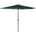Seasonal Trends Crank Umbrella, 929 in H, 1079 in W Canopy, 1079 in L Canopy, Round Canopy, Steel Frame 60035